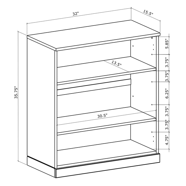 32" Oak Cabinet Dimensions