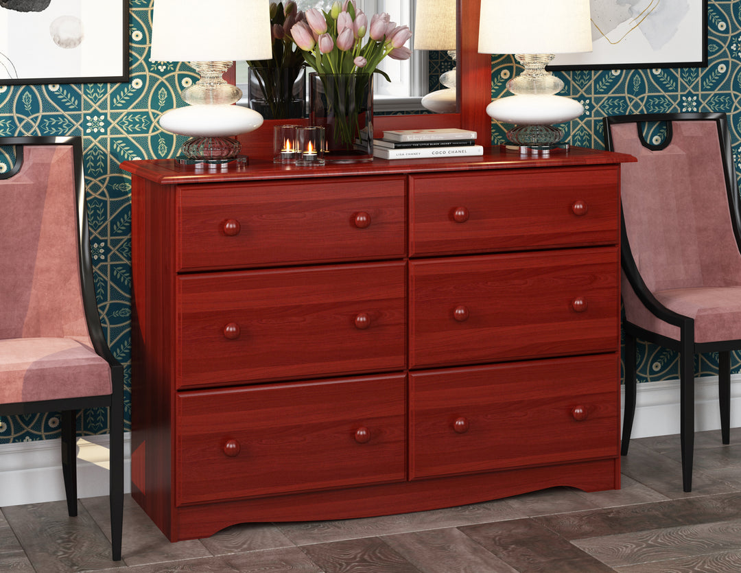 dark red dresser LIDYUK Cherry for Bedroom, 8 Drawer Dressers & Chests of Drawers, Modern Wood Dresser, 48 Inch Wide Chest of Drawers for Bedroom, Hallway, Living Room : Home & Kitchen it would look the best when paired with the platform canopy bed Narrow Painted Wood Lingerie Dresser
