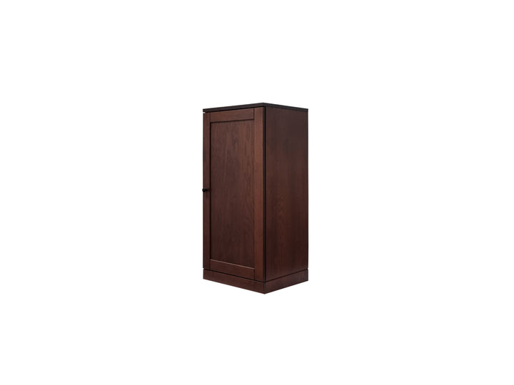 Premium 100% Solid European Oak Hardwood Bathroom Storage Cabinet with Shaker Doors – 16" Wide, 71.5" Tall