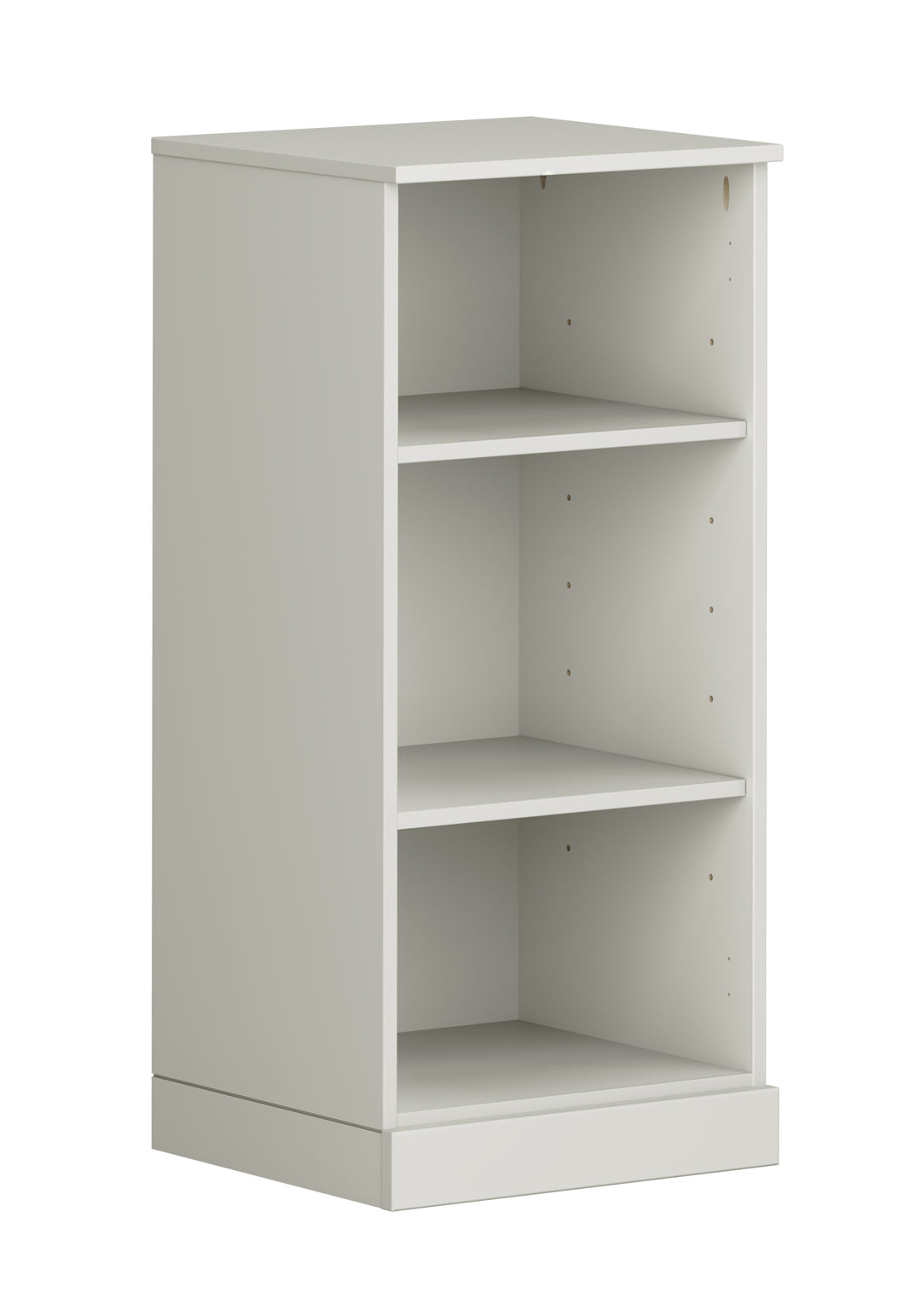 100% Solid Wood Modular Storage Cabinet with Adjustable Shelves, 16.5" Wide x 35.75" Tall