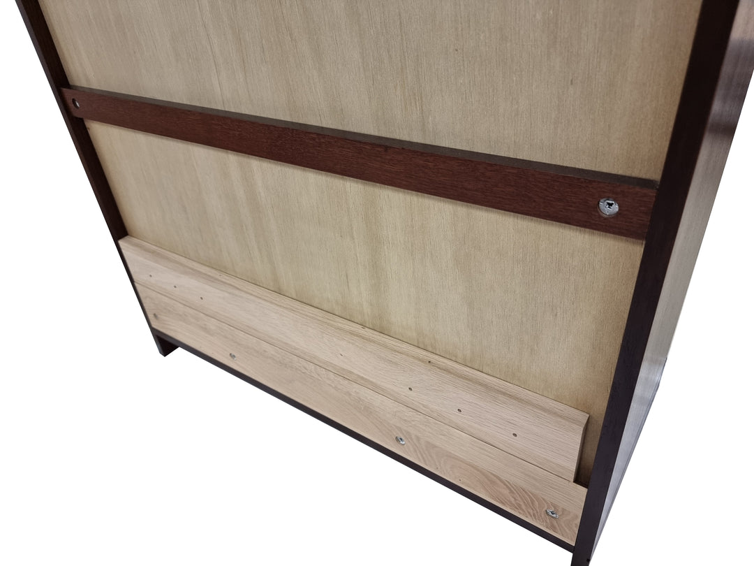 Premium 100% Solid European Oak Hardwood Bathroom Storage Cabinet with Shaker Doors – 32" Wide, 71.5" Tall