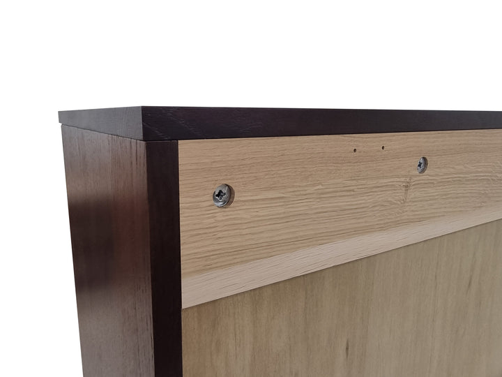 Premium 100% Solid European Oak Hardwood Bathroom Storage Cabinet with Shaker Doors – 16" Wide, 71.5" Tall