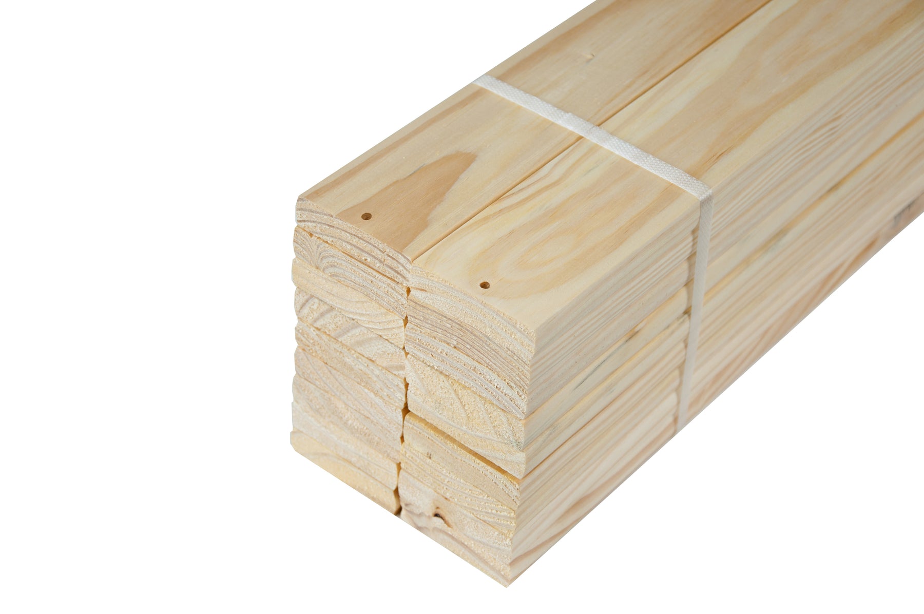 100% Solid Brazilian Pine Twin Bed Slats – 18-Pack, Unfinished Loose S ...