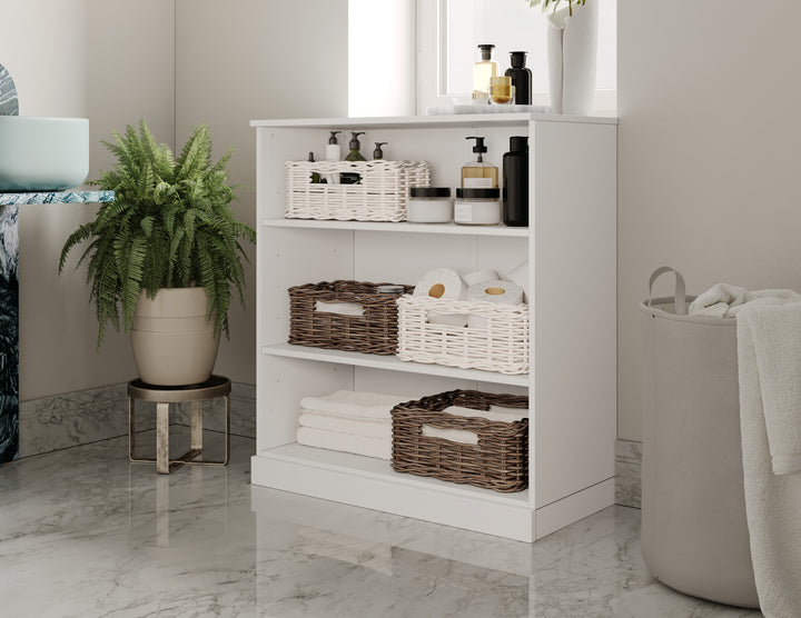 100% Solid Wood 32" Bathroom Cabinet