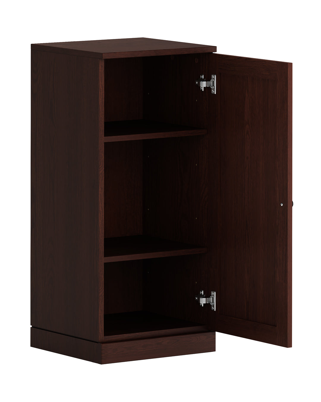 Premium 100% Solid European Oak Bathroom Wall Cabinet with Shaker Doors, 16" W x 35.75" H