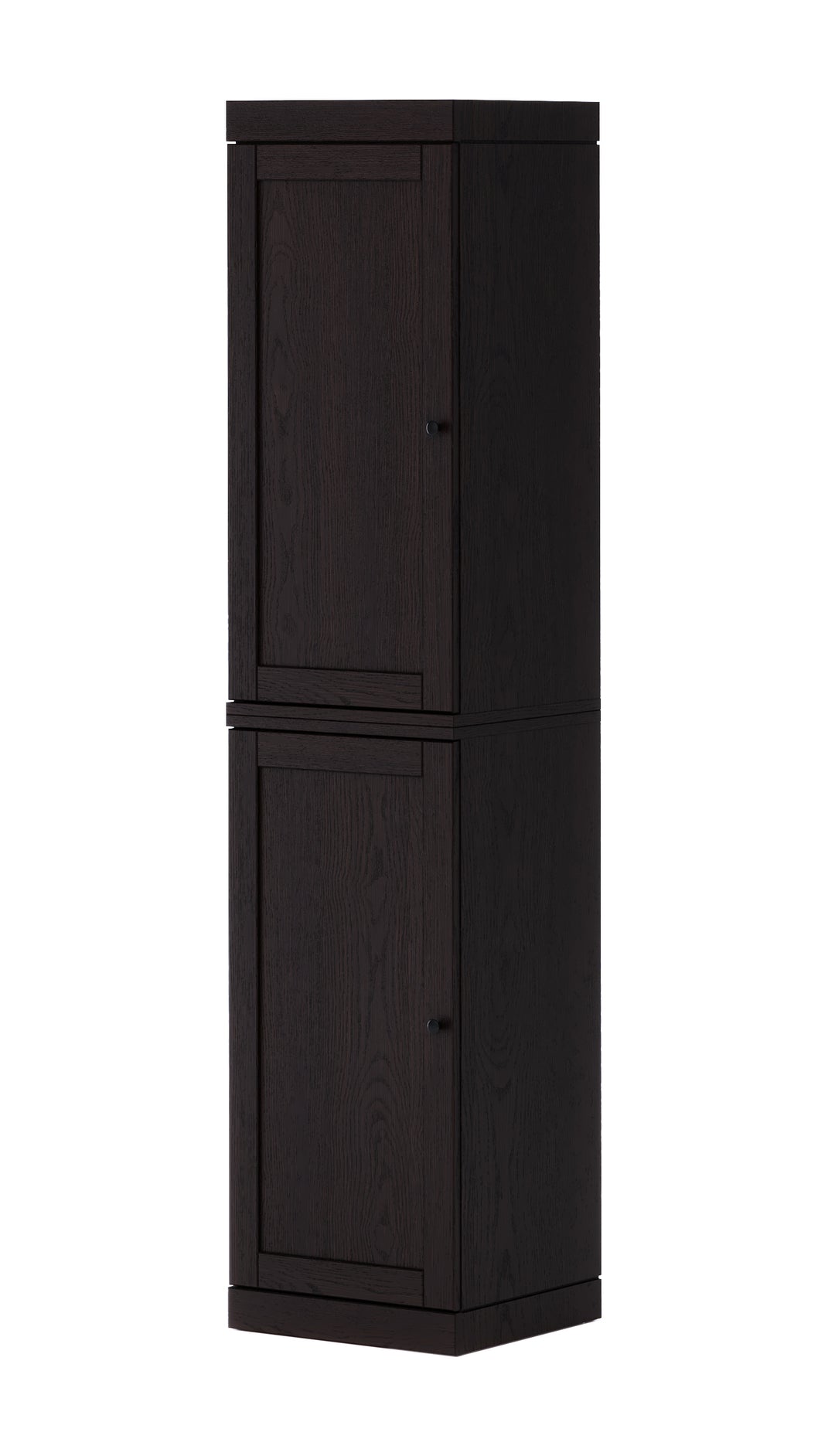 Premium 100% Solid European Oak Hardwood Modular Dining Room Cabinet with Shaker Doors – 16" Wide, 71.5" Tall