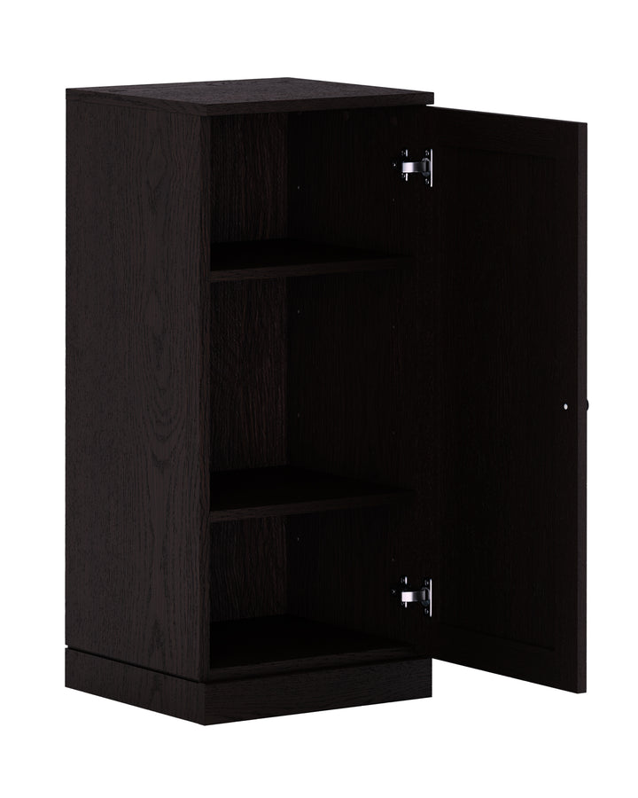 Premium 100% Solid European Oak Bathroom Wall Cabinet with Shaker Doors, 16" W x 35.75" H