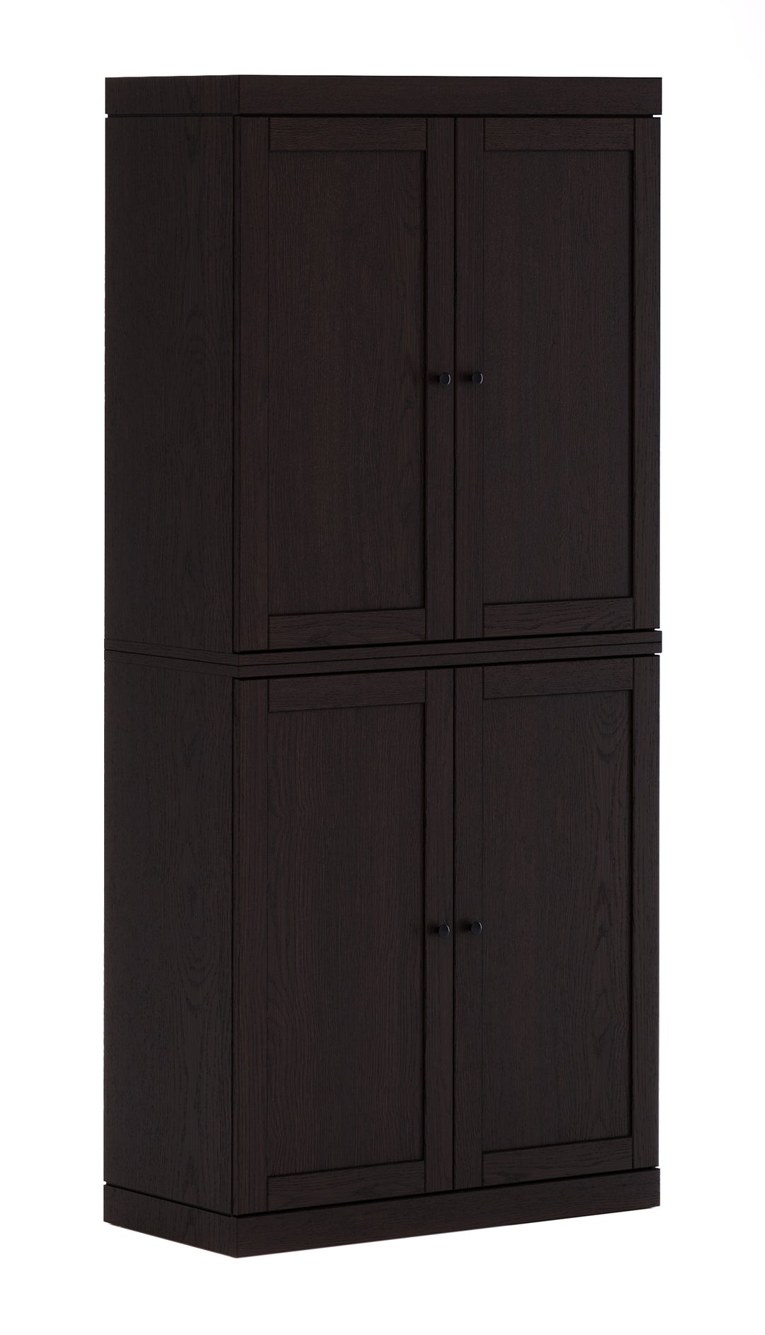 Premium 100% Solid European Oak Hardwood Modular Dining Room Cabinet with Shaker Doors – 32" Wide, 71.5" Tall