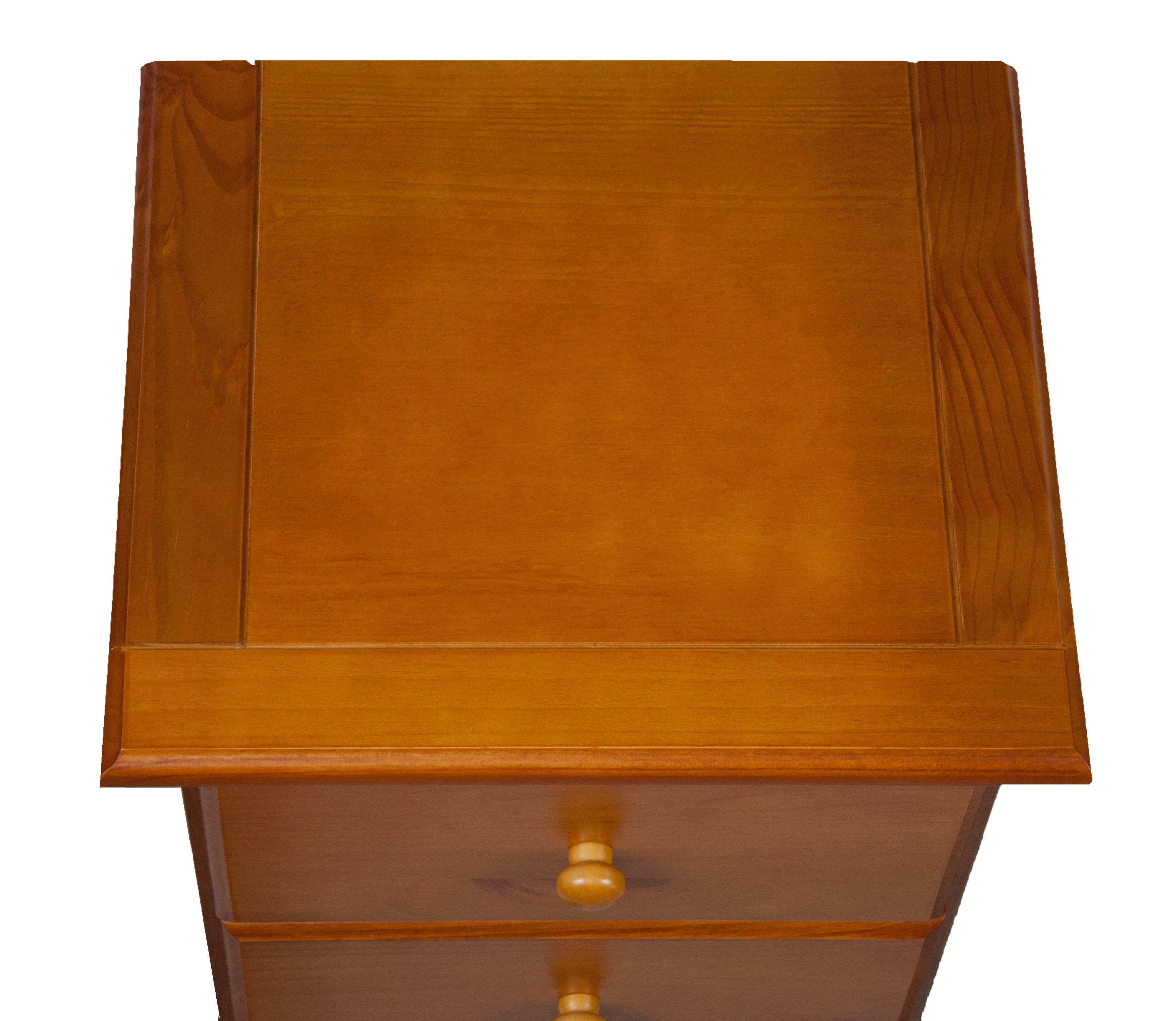 100% Solid Wood Nightstand With 3 Drawers - Thumbnail 5