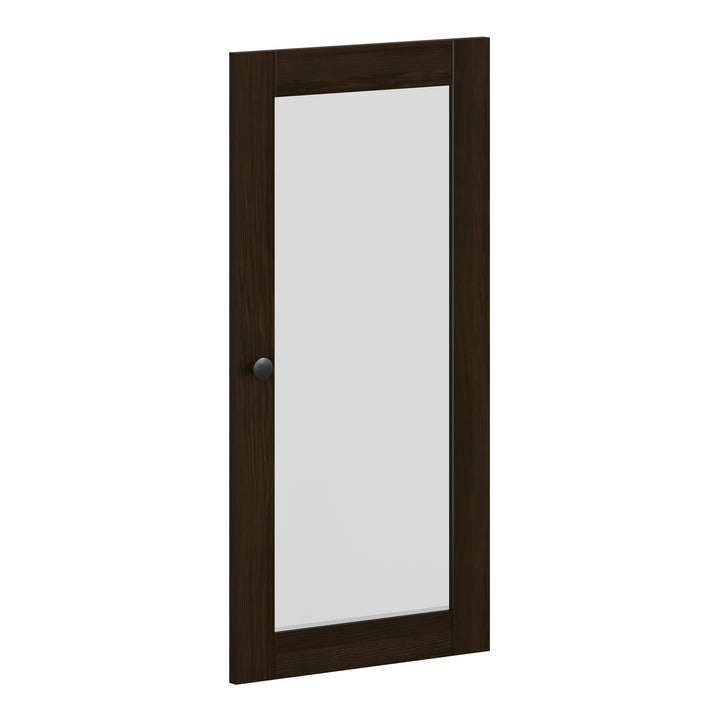 100% Solid Wood Modular Cabinet Clear Glass Door Kit