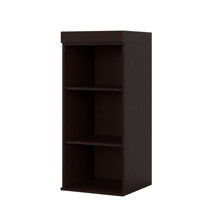 Premium 100% Solid European Oak Kitchen Wall Cabinet – Hanging Storage Cupboard, 16" Wide, 35.75" Tall, 16" Wall Cabinets - Palace Imports