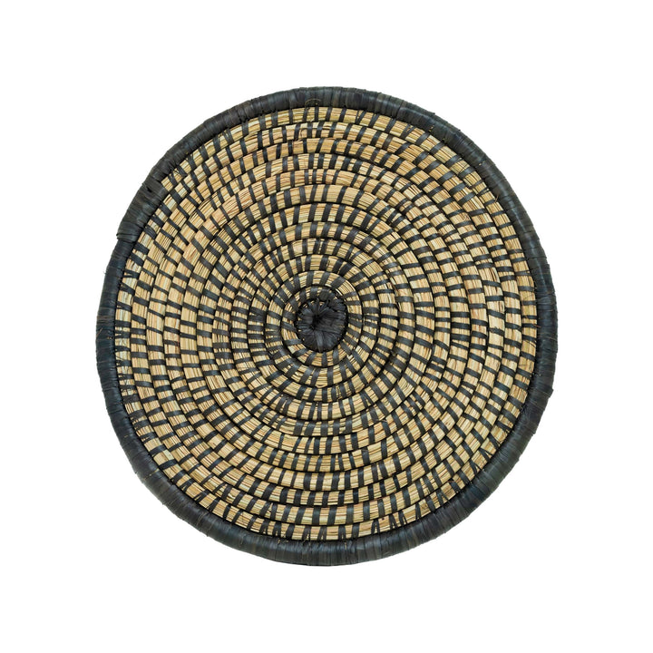 100% Handwoven Natural Rattan Round Placemats, Boho Farmhouse Kitchen & Dining, Heat-Resistant Table Mats, Handcrafted – Authentic African Craftsmanship, Placemats - Palace Imports