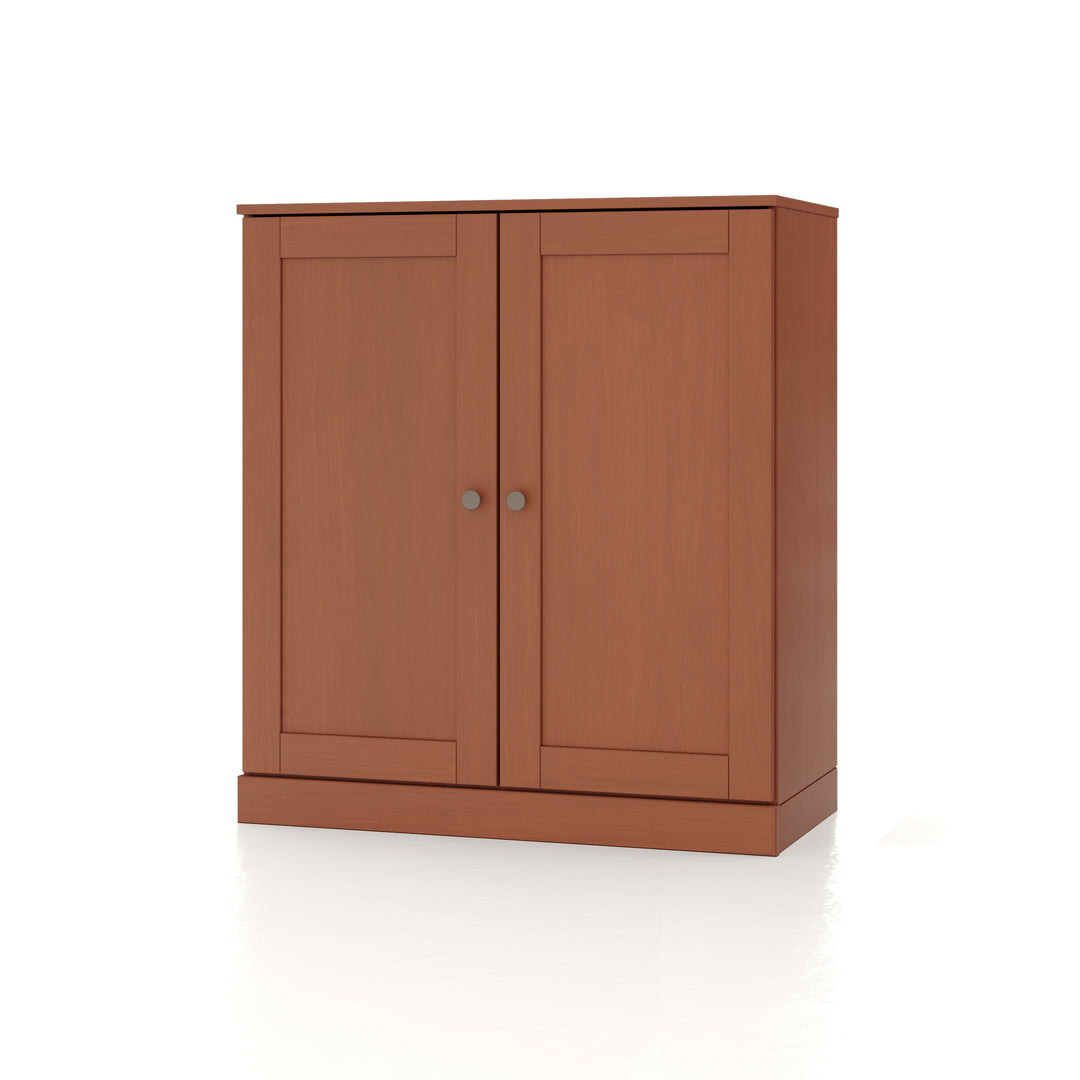 100% Solid Wood 32" Bathroom Cabinet with Shaker Wood Doors