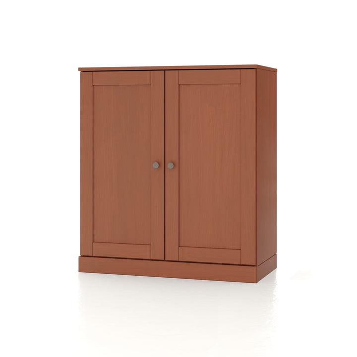 100% Solid Wood 32" Bathroom Cabinet with Shaker Wood Doors