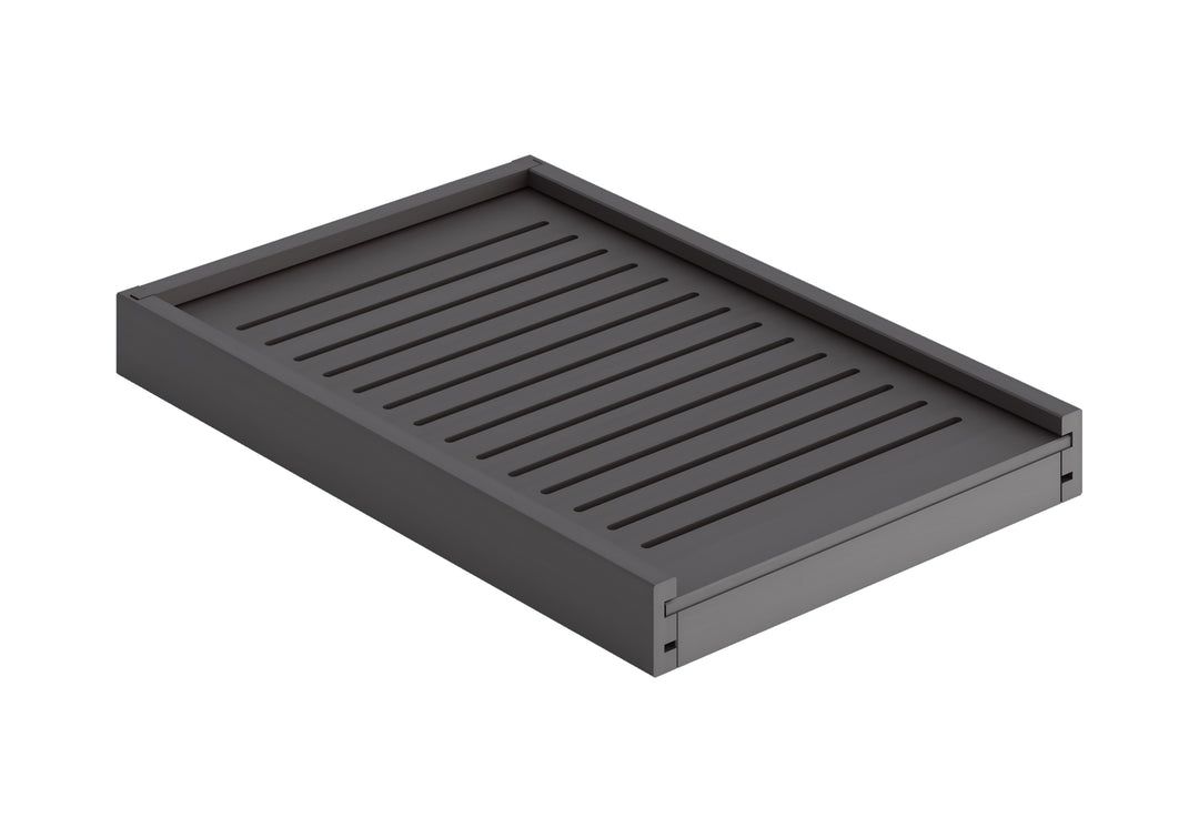 100% Solid Wood Ziva 3-Door Cat Litter Box Enclosure with Litter Catch