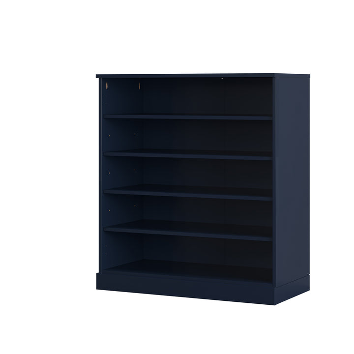 100% Solid Wood Open Shoe Storage Cabinet with Adjustable Shelves, Space Saving Stackable Entryway Organizer, 32" W x 35.75" H