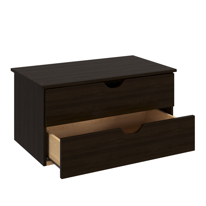 100% Solid Wood Kyle 2-Drawer Internal Chest