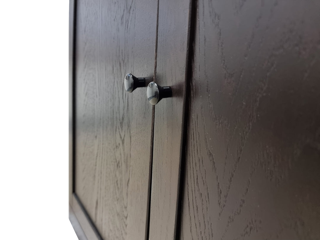 Premium 100% Solid European Oak Hardwood Bathroom Storage Cabinet with Shaker Doors – 32" Wide, 71.5" Tall