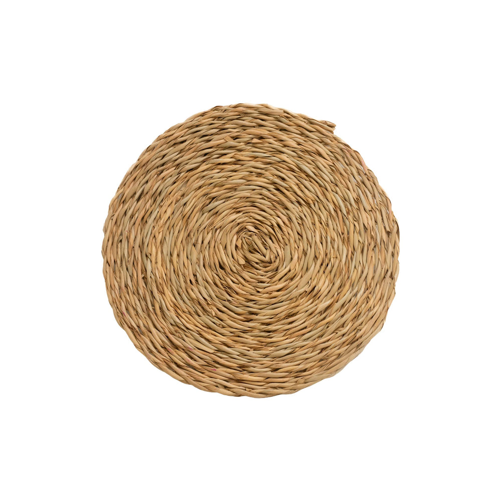 100% Handwoven Natural Rattan Round Placemats, Boho Farmhouse Kitchen & Dining, Heat-Resistant Table Mats, Handcrafted – Authentic African Craftsmanship, Placemats - Palace Imports