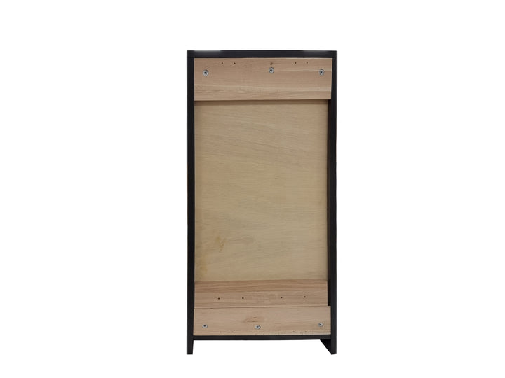 Premium 100% Solid European Oak Hardwood Bathroom Storage Cabinet with Shaker Doors – 16" Wide, 71.5" Tall