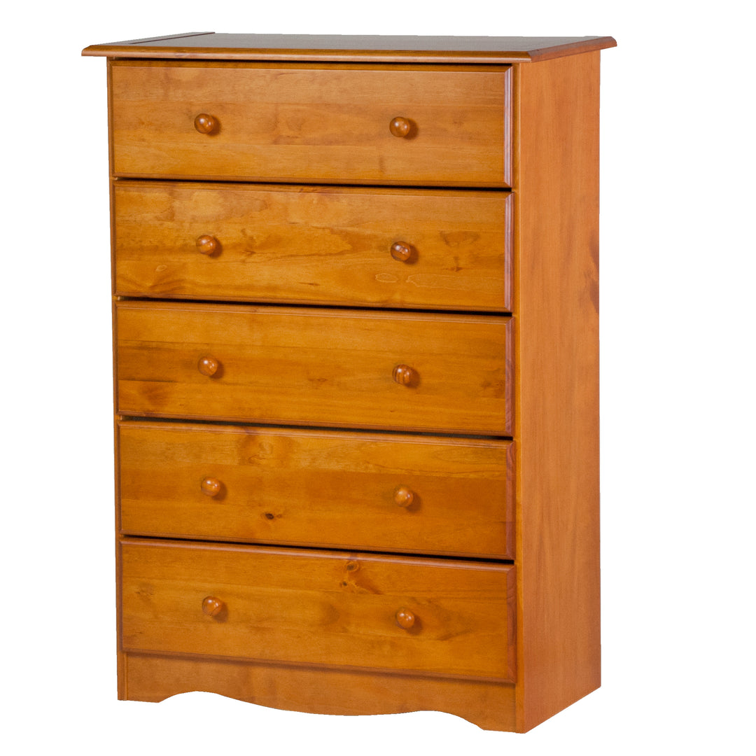 Premium Solid Wood 5 Drawer Chest for Bedroom Palace Imports Premium Solid Wood 5 Drawer Chest for Bedroom Palace Imports