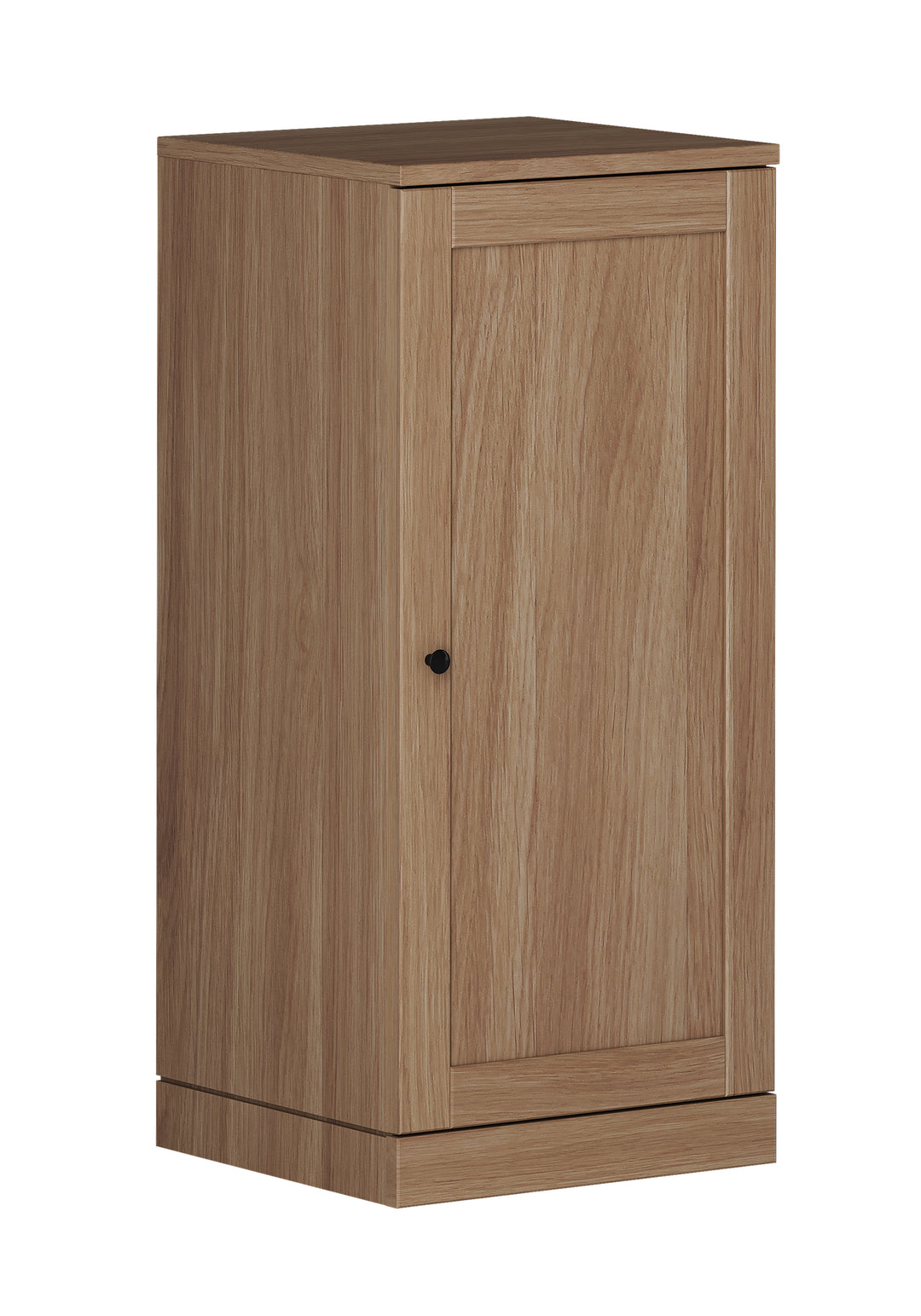 Premium 100% Solid European Oak Bathroom Wall Cabinet with Shaker Doors, 16" W x 35.75" H