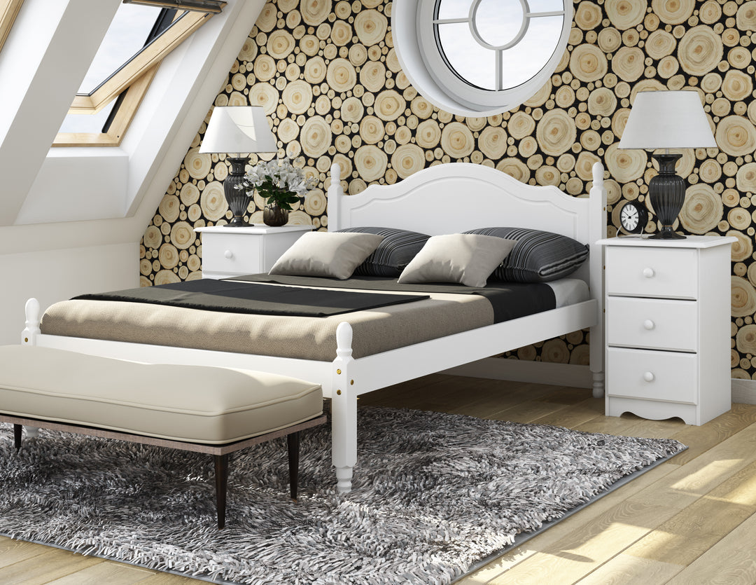 100% Solid Wood Reston Full Bed, Beds - Palace Imports