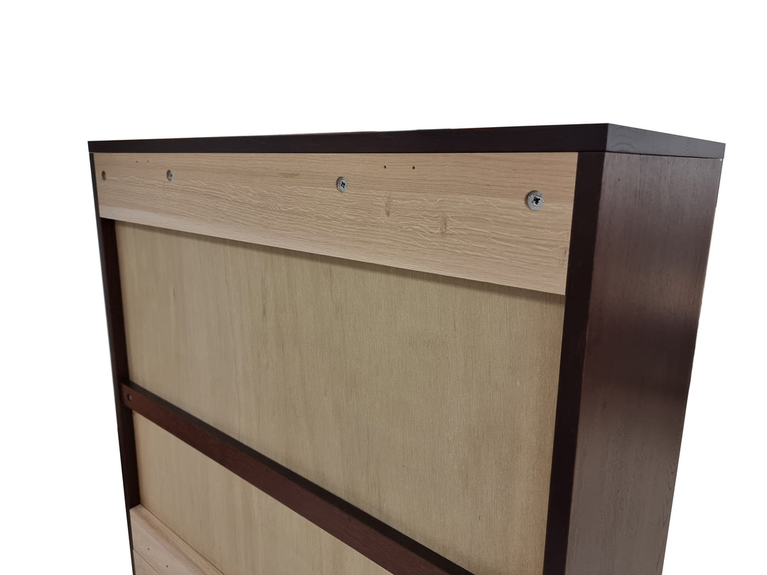 Premium 100% Solid European Oak Hardwood Bathroom Storage Cabinet with Shaker Doors – 32" Wide, 71.5" Tall