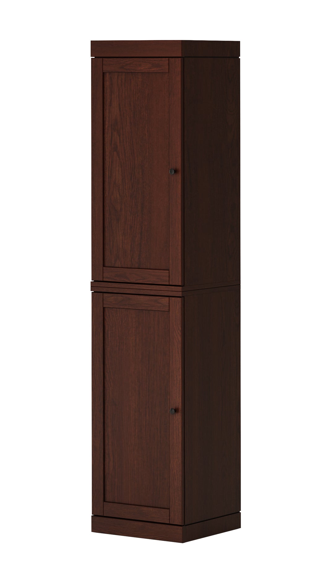 Premium 100% Solid European Oak Hardwood Modular Dining Room Cabinet with Shaker Doors – 16" Wide, 71.5" Tall