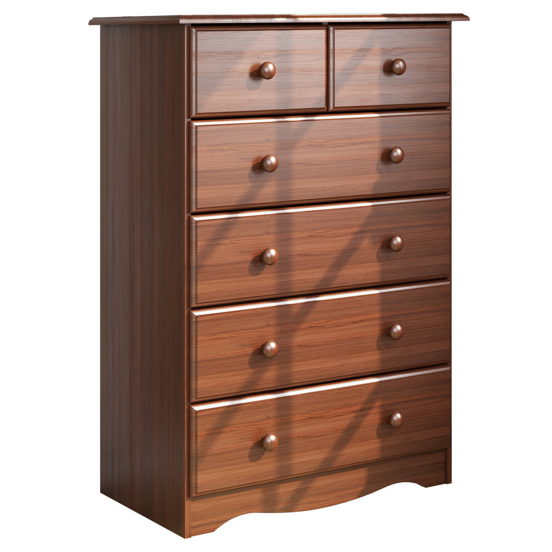 100% Solid Wood 6-Drawer Chest