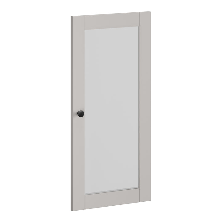 100% Solid Wood Modular Cabinet Clear Glass Door Kit