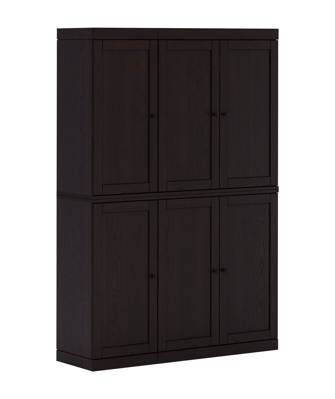 Premium 100% Solid European Oak Hardwood Modular Dining Room Cabinet with Shaker Doors – 48" Wide, 71.5" Tall