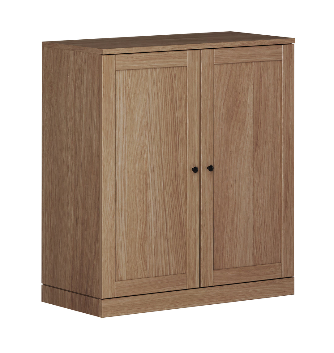 Premium 100% Solid European Oak Bathroom Wall Cabinet with Shaker Doors, Hanging Storage, 32" Wide, 71.5" Tall
