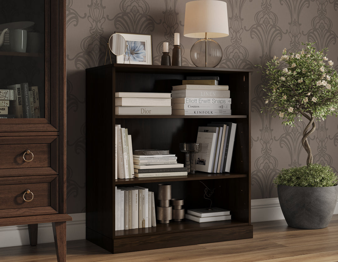 100% Solid Wood Modular Storage Cabinet with Adjustable Shelves, 32" Wide x 35.75" Tall