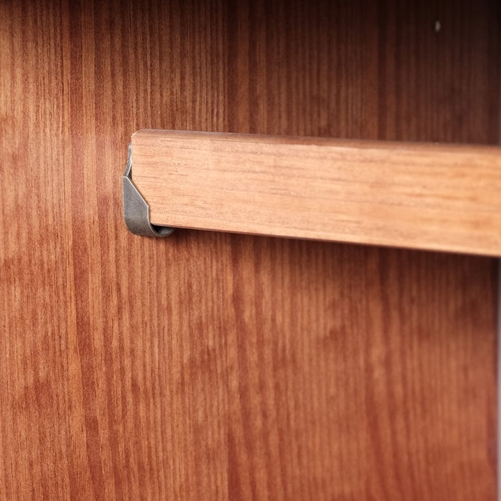 100% Solid Wood 3-Door Wardrobe Armoire with Raised Panel Doors, Bedroom Closet Storage – Cosmo Collection, 50-60" Wardrobes - Palace Imports